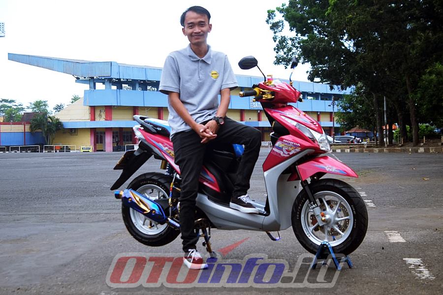 Modifikasi Beat F1. Modifikasi Honda Beat FI, 2014 (Purbalingga) : Pinky Boys Anak