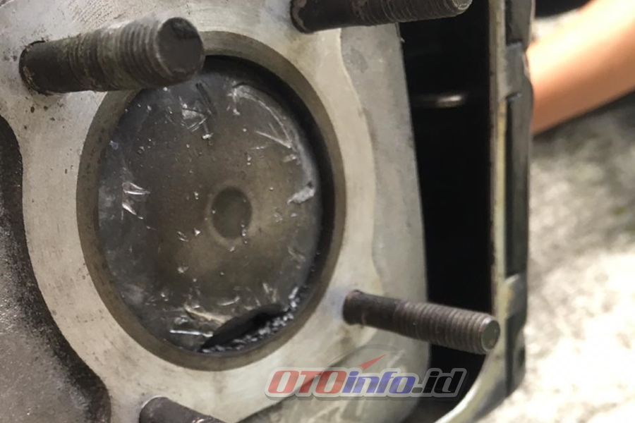 Tanda Panah Piston Ninja Rr. Perhatikan Pemasangan Piston 2 Tak, Bisa 'Ambyar' Jika