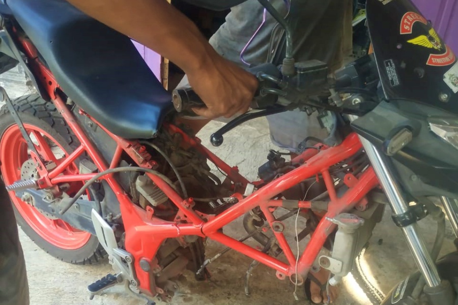 Frame Cb150r. Waspadalah! Penyakit Lama Kambuh Lagi, Frame Honda New