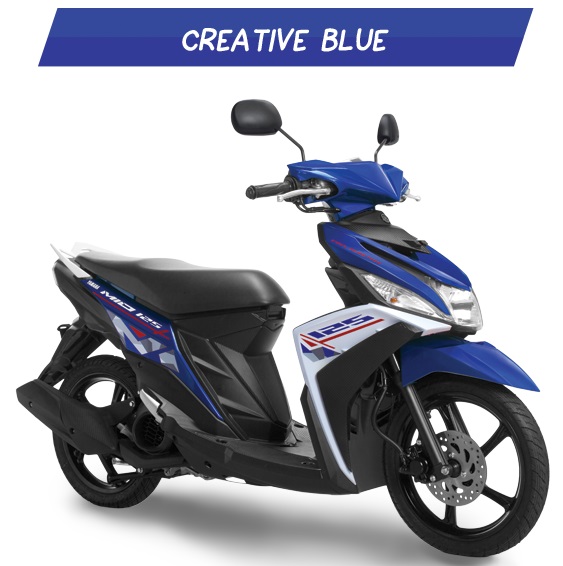 Mio M3 2016 Putih. Pilihan Warna Yamaha Mio M3 125 Bluecore 2016: Harga dan