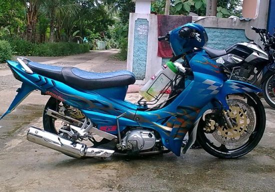 Cara Memasang Pangkon Skok Belakang Satria Fu. Satria Fu Ceper Belakang