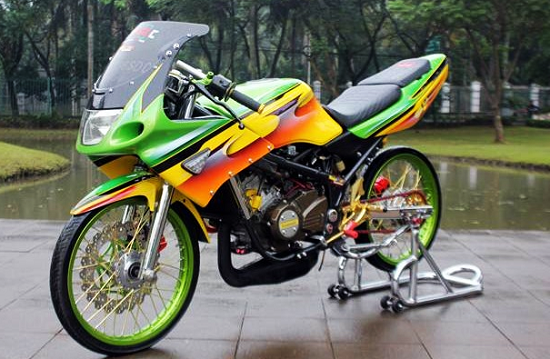 Ninja Rr Airbrush Simple. 33+ Ide Gambar Motor Airbrush Ninja Rr