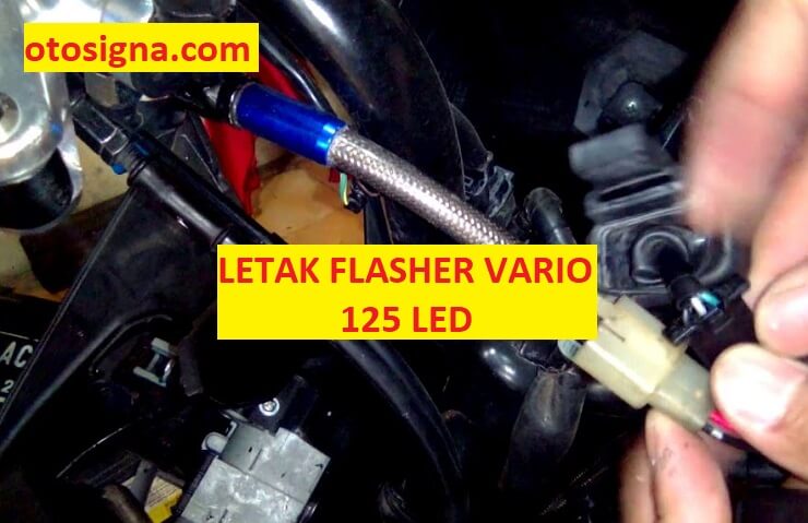 Letak Flasher Vario 110. Letak Flasher Vario 125 LED: Posisi & Cara Menemukan