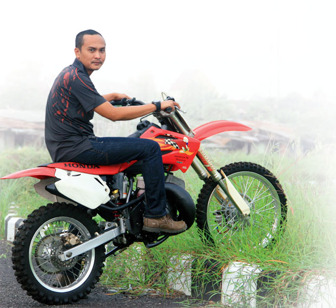 Satria R Modif. Suzuki Satria R '99 Sidoarjo : Satria Jiwa YZ 85