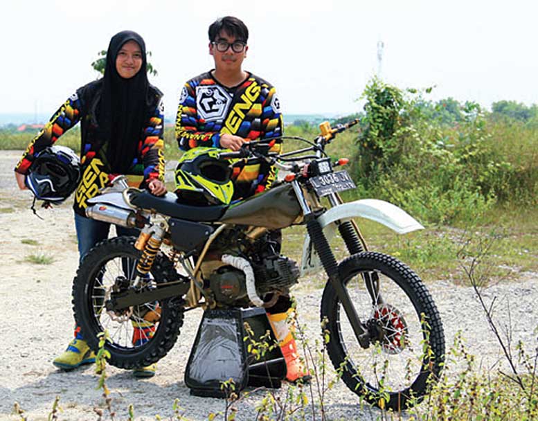 Rangka Trail Smash. Suzuki Smash '05 Gresik : Andalan Multi Medan
