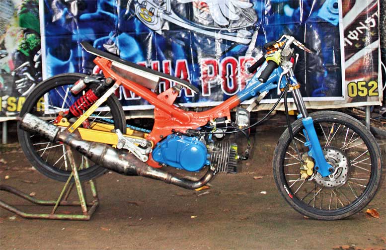 Krengkes Fiz R. Yamaha F1Z R Mojokerto : Pembenahan Crankcase dan Rasio