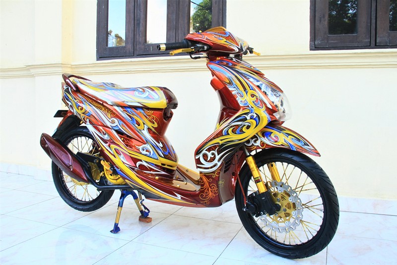 Mio Soul 2010 Modifikasi. Modifikasi Yamaha Mio Soul 2010