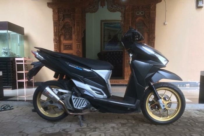 Vario 110 Modif Stiker. 10 Modifikasi Vario 110