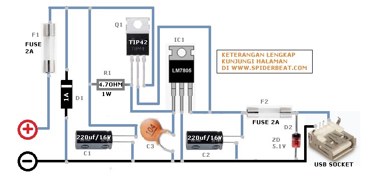 Cara Membuat Cas Hp Dari Aki 12 Volt. Cara Membuat Casan/Charger HP Dari Aki Motor Atau Mobil Yang