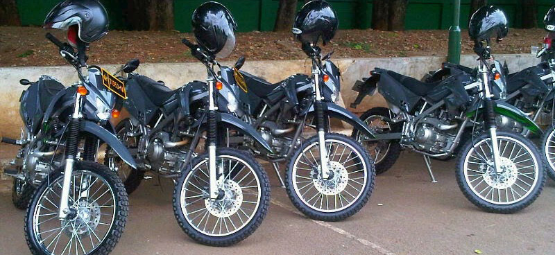 Motor Polisi Klx. Kawasaki KLX 150 : Motor Pilihan Polri