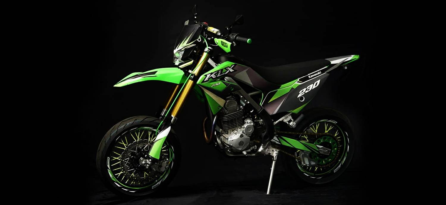 Klx 230 Modif Supermoto. Mengintip KLX230 Supermoto Concept