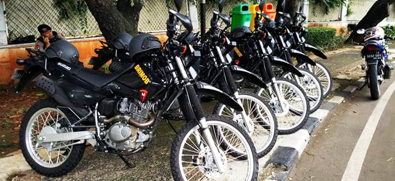 Motor Trail Suzuki Polisi. Nyaman Suplai Polisi, Suzuki Belum Ingin Pasarkan Motor Trail