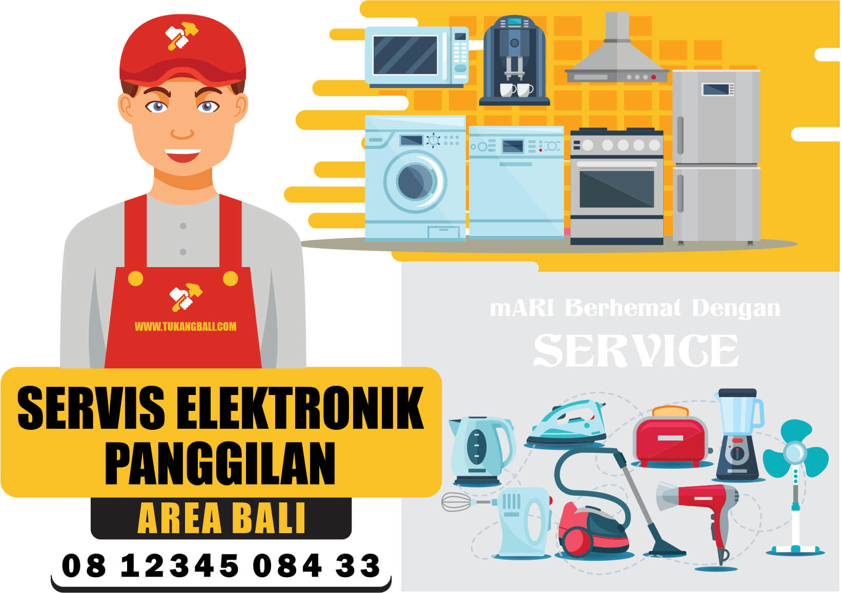 Bengkel Service Elektronik. Tukang Servis Elektronik Bali