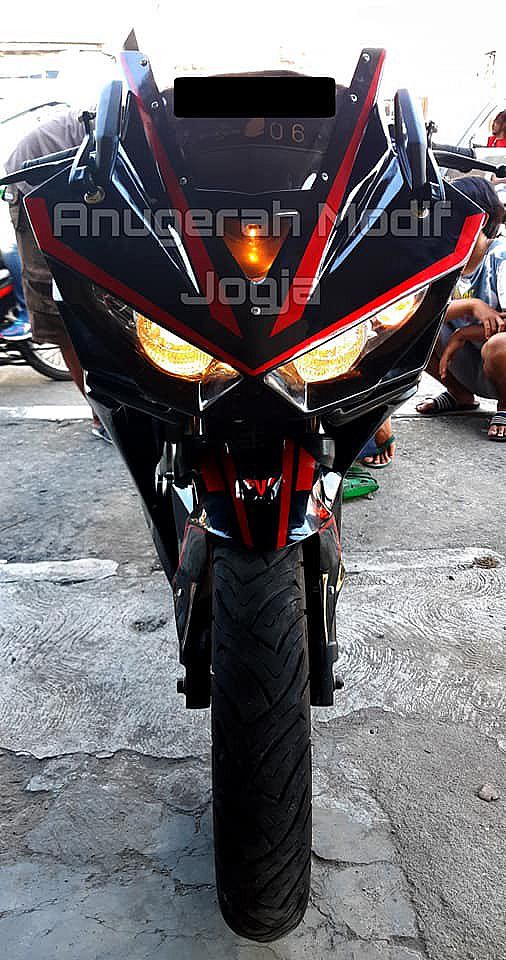 Vixion Advance Modif. New Vixion Advance Modif Rasa R25 V2 Mix Cover Tangky