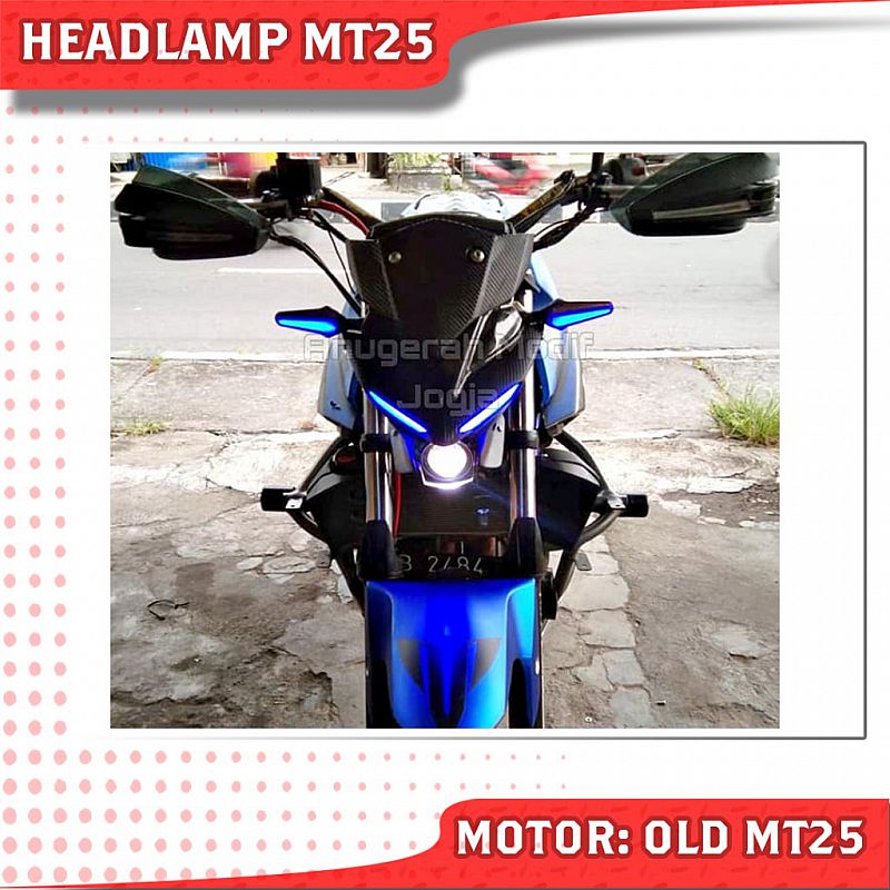 Mt25 Modifikasi Headlamp. Jual Headlamp MT25 Modif buat Universal