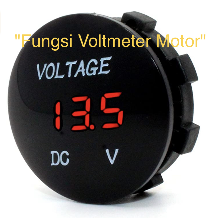 Fungsi Voltmeter Pada Motor. Fungsi Voltmeter Motor Yang Harus Dipahami