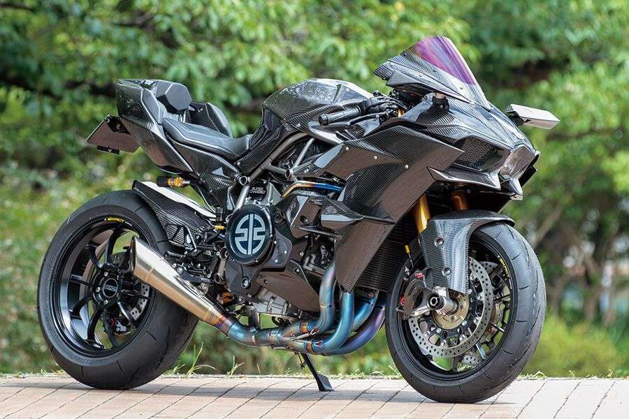 Ninja H2 Modifikasi. Modifikasi Kawasaki Ninja H2 oleh TK Factory Japan Custom