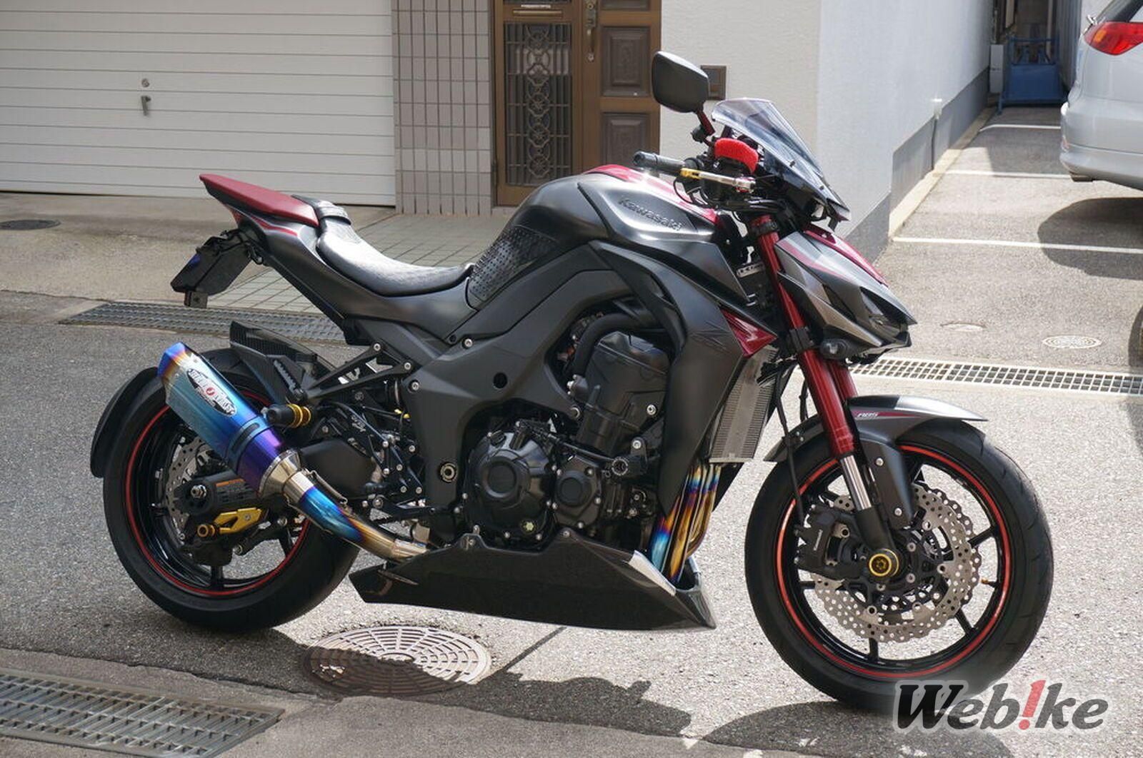 Kawasaki Z1000 Modifikasi. Modifikasi Z1000 Dahsyat dengan Knalpot Nassert Beet Japan
