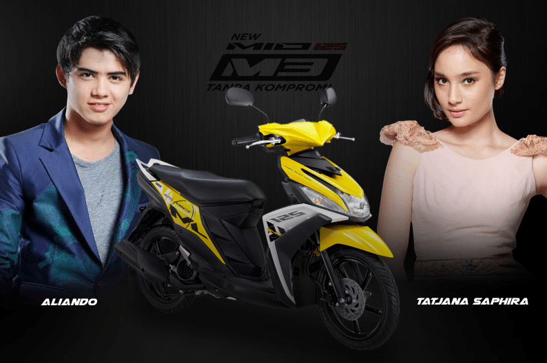 Iklan Yamaha Mio M3. Aliando Syarif Perankan Iklan Yamaha Mio M3 125