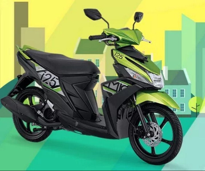 Mio M3 Hijau. Sepeda Motor Yamaha Mio M3 125 Hijau dan Ulasannya