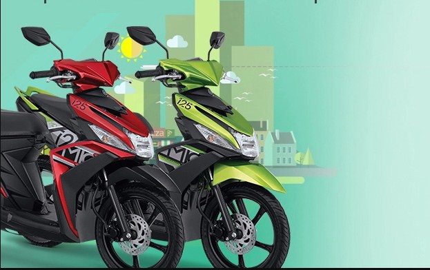 Tulisan Mio Keren. Mio M3 125 Varian Warna yang Keren dan Stylish