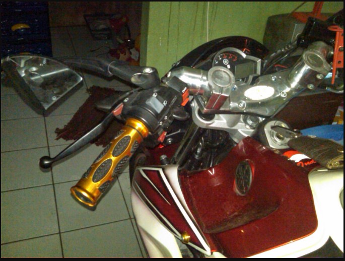 Harga Stang Jepit Vixion Gak Pegel. Tips dan Harga Stang Jepit All New Vixion