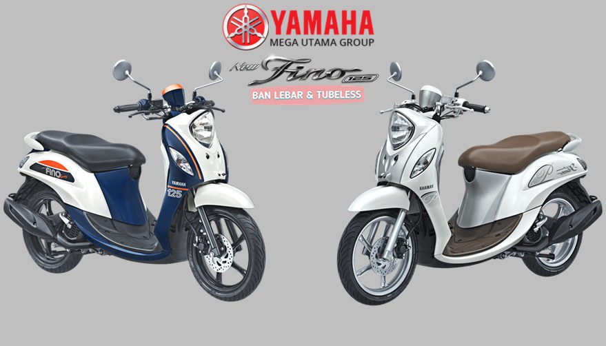 Modifikasi Motor Fino 125 Warna Merah. Pas Banget Loh Disini Galeri Modifikasi New Fino 125