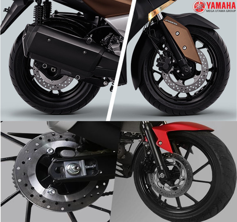 Motor Double Disk. Motor Yamaha Dengan Double Disk Lebih Aman Loh Brosis