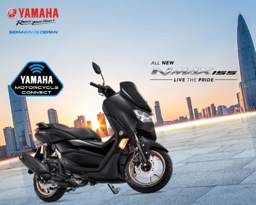 Yamaha Nmax Pertama Keluar. All New Nmax 155, Motor Indonesia Pertama “Connected” dengan