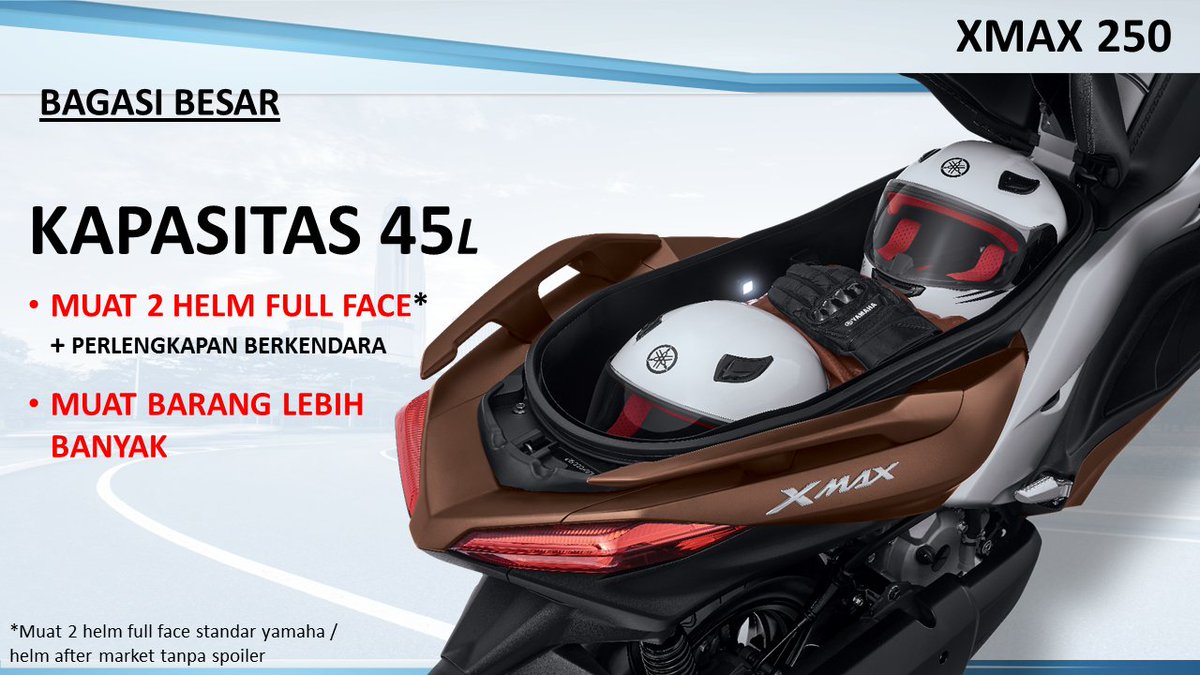 Motor Bagasi Luas. Perlunya Motor Dengan Bagasi Luas * Yamahamotor