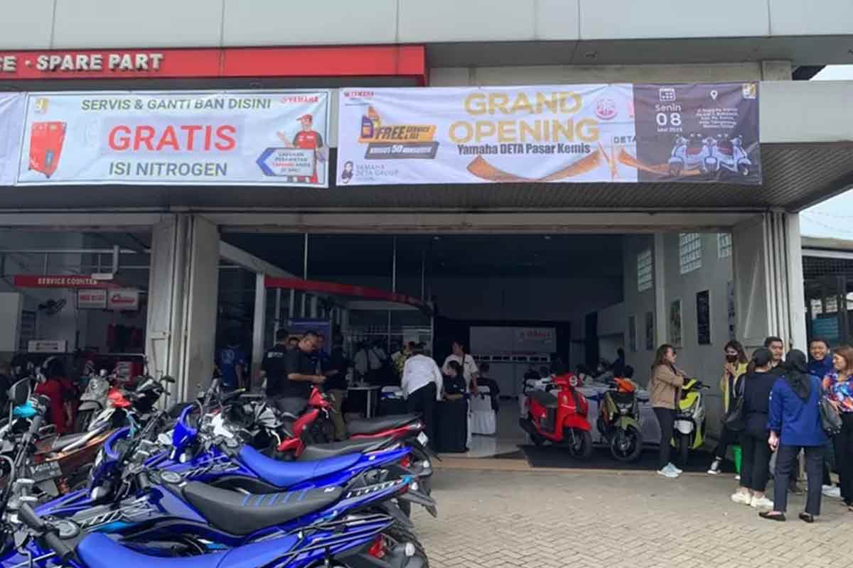 Dealer Yamaha Tangerang. Pemintaan Meningkat, Deta Group Resmikan Dealer Yamaha ke-45