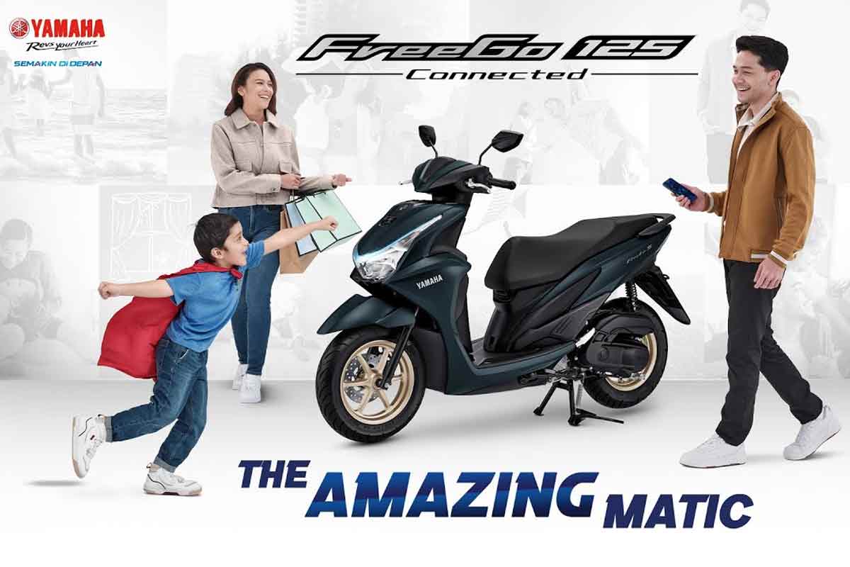 Yamaha Freego S Abs. Yamaha Freego S ABS dan Connected Harga Terbaru dan