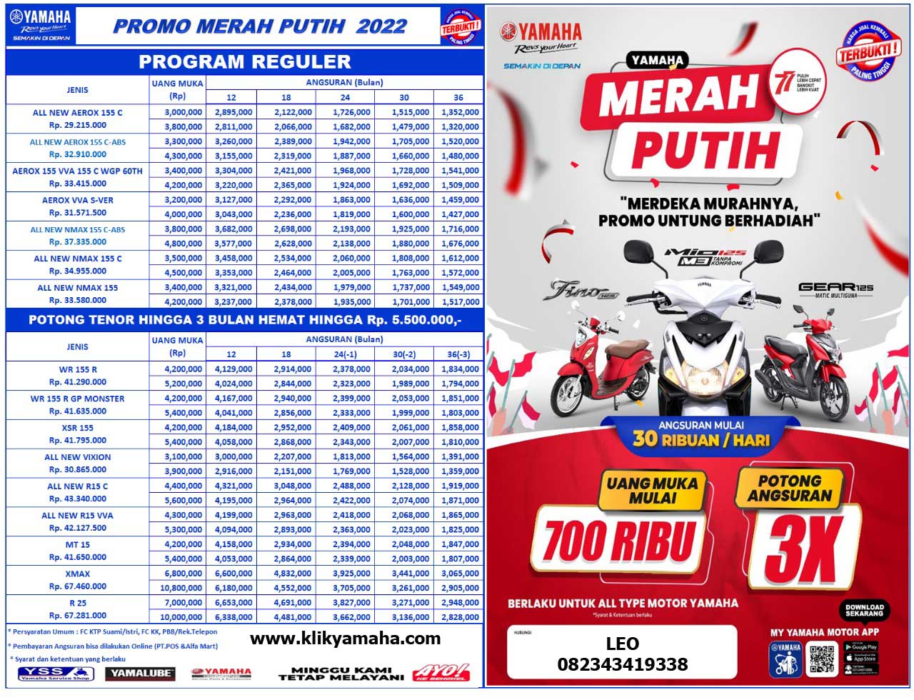 Dealer Motor Yamaha Di Makassar. Brosur Motor Yamaha Makassar 2022